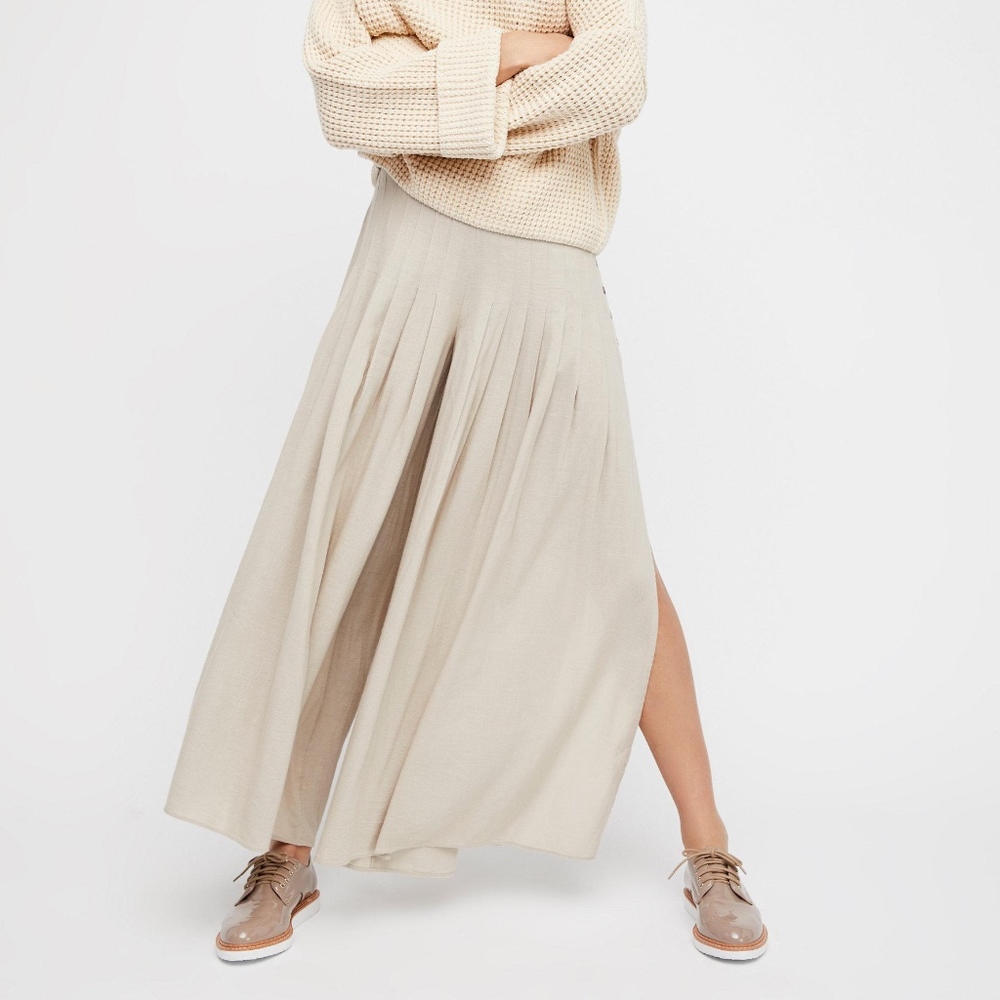 Neva Wide Leg Pants High Waist Free People xs